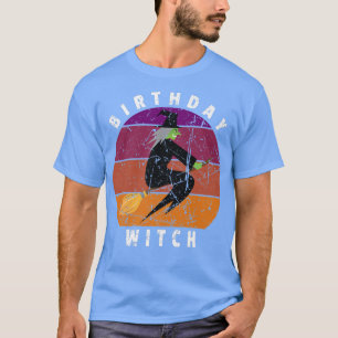 Frauen Mädchen Vintag Geburtstag Rotzunge Reitstal T-Shirt