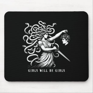 Frauen Mädchen Wird Mädchen Weibliche Medusa Lusti Mousepad