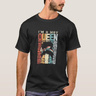 Frauen Mai Geburtstag Zwillinge Königin Ich bin sc T-Shirt