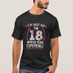 Frauen Mai Mädchen 1941 80 Geburtstag 80 Jahre alt T-Shirt