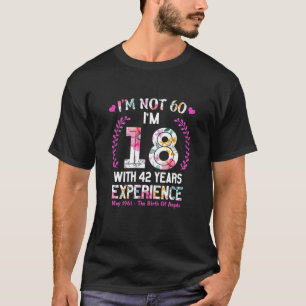 Frauen Mai Mädchen 1961 60 Geburtstag 60 Jahre alt T-Shirt