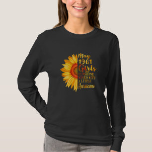 Frauen Mai Mädchen 1961 61. Geburtstag 61 Jahre al T-Shirt