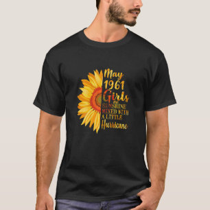 Frauen Mai Mädchen 1961 61. Geburtstag 61 Jahre al T-Shirt