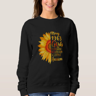 Frauen Mai Mädchen 1963 59. Geburtstag 59 Jahre al Sweatshirt