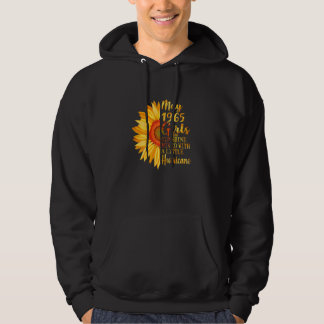 Frauen Mai Mädchen 1965 57. Geburtstag 57 Jahre al Hoodie