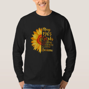 Frauen Mai Mädchen 1965 57. Geburtstag 57 Jahre al T-Shirt