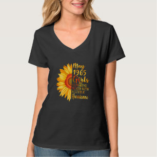 Frauen Mai Mädchen 1965 57. Geburtstag 57 Jahre al T-Shirt