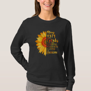 Frauen Mai Mädchen 1971 51. Geburtstag 51 Jahre T-Shirt