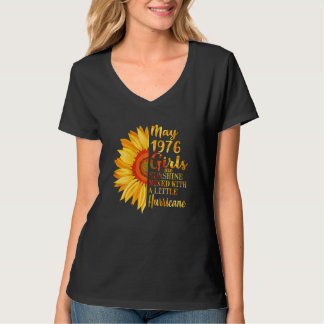 Frauen Mai Mädchen 1976 46. Geburtstag 46 Jahre al T-Shirt