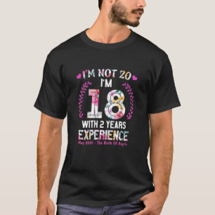 Frauen Mai Mädchen 2001 20 Geburtstag 20 Jahre alt T-Shirt
