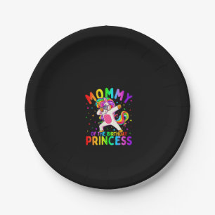 Frauen Mama des Geburtstags Prinzessin Mädchen Dab Pappteller