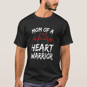 Frauen Mama einer Herzkrankheit Awaren T-Shirt