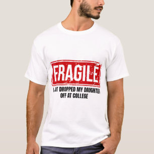 Frauen Mama Fragil, dass ich gerade meine Tochter T-Shirt