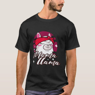 Frauen Mama Lama T-Shirt