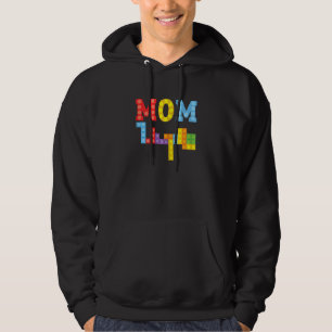 Frauen Mama Master Builder Mutter Bausteine B Hoodie