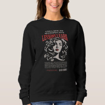 FRAUEN MANIPULIEREN LERNEN SWEATSHIRT 