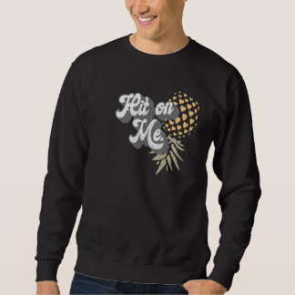 Frauen Männer Auf den Kopf Ananas Subtile Swinger Sweatshirt
