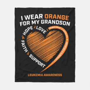 Frauen Männer, die ich Orange für meine Entenson L Fleecedecke