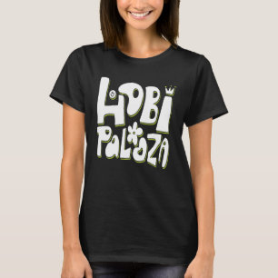 Frauen Männer Kinder Hobipalooza Festival Moon and T-Shirt
