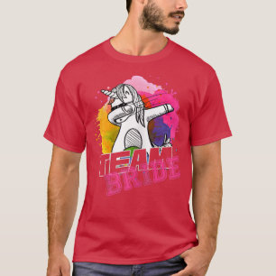 Frauen Mannschaftsbricht - Frauen Bachelorette Hen T-Shirt