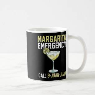 Frauen Margarita Notruf 9 Juan Juan Funny Kaffeetasse