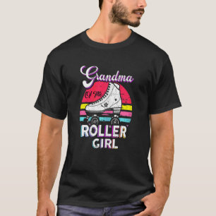 Frauen Matching Bday Retro Roller Skaten Oma T-Shirt