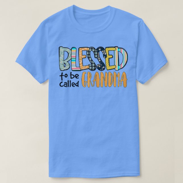 Frauen mbDP gesegnet, Oma Fall Autu genannt zu wer T-Shirt (Design vorne)