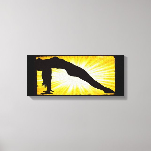 Frauen Meditation Zen Leinwand Mauer Kunst (Vorderseite)