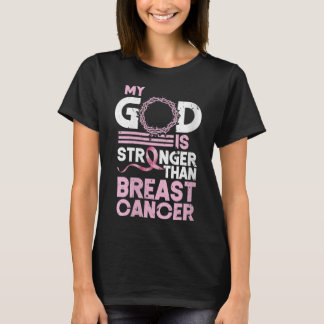 Frauen Mein Gott ist stärker als das Wissen um Bru T-Shirt