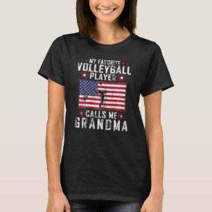 Frauen Mein Lieblings-Volleyball-Spieler nennt mic T-Shirt