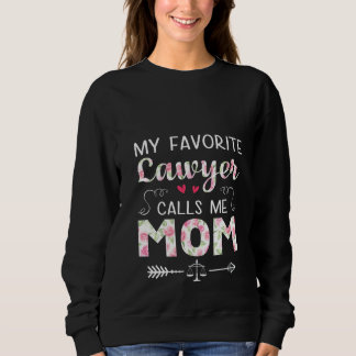 Frauen mein Lieblingsjurymitglied nennt mich Mama  Sweatshirt