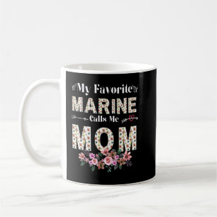 Frauen meine Lieblings-Marine nennt mich Mama Shir Kaffeetasse