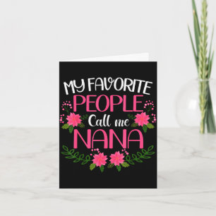 Frauen meine Lieblingsmenschen nennen mich Nana Mu Karte