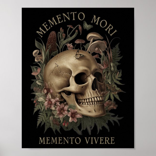 Frauen Memento Mori Memento Vivere _ Philosophie & Poster (Vorne)