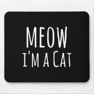 Frauen Meow A Katze - Lustiger Katzenliebhaber Fau Mousepad