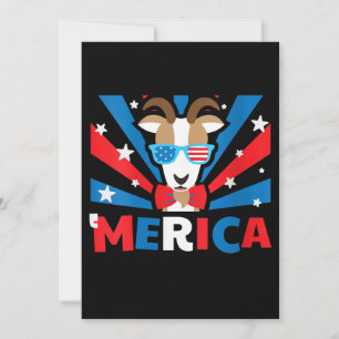 Frauen Merica Ziege Einladung