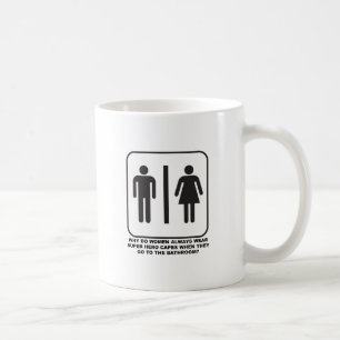 Frauen mit Capes im Badezimmer Lustiger Becher Tasse