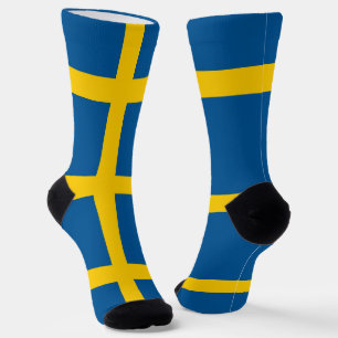 Frauen mit der Flagge Schwedens Socken