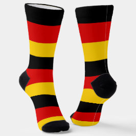 Frauen mit Flagge in Deutschland Socken
