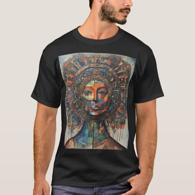 Frauen mit Kreationen T-Shirt (Vorderseite)