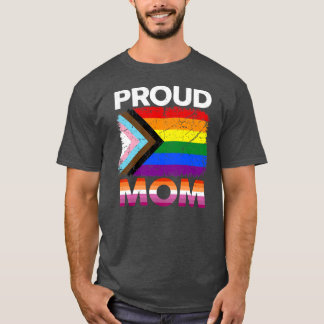 Frauen mit Stolz Mama Transgender Pride Lesbische T-Shirt
