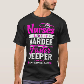 Frauen mögen es, wenn es sonnige Krankenschwestern T-Shirt