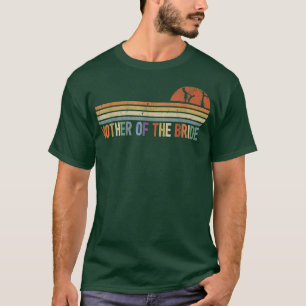 Frauen Mutter der Braut Hochzeit Mama lustig retr T-Shirt