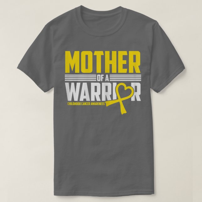 Frauen Mutter Kinder Krebsbewusstsein T-Shirt (Design vorne)