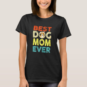 Frauen Muttertag Beste Corgi-Hundemutter überhaupt T-Shirt