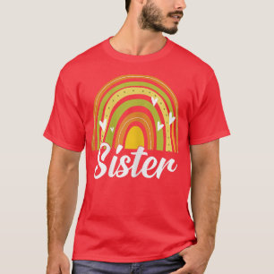 Frauen Muttertag Niedlich Boho Schwester Rainbow M T-Shirt