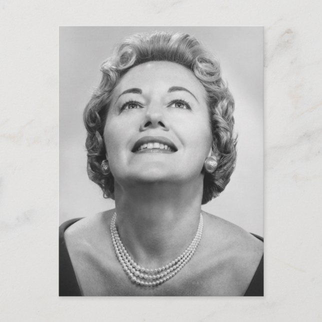 Frauen nach oben postkarte (Vorderseite)