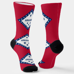 Frauen nachhaltige Crew Socken mit Fahne von Arkan