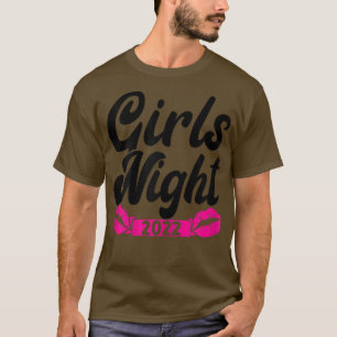 Frauen Nacht 2022 Kuss Party Damen Braut 63 T-Shirt