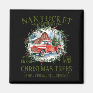 Frauen Nantucket Ma Farm Frische Weihnachtsbäume G Magnet